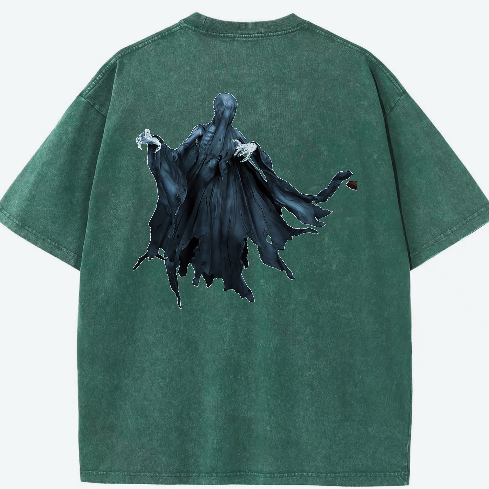 （画像用） Harry Potter ハリー・ポッターシリーズ 綿100% ヴィンテージ風 半袖Tシャツ（背面プリント）